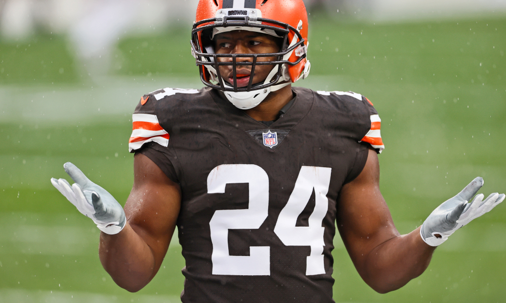 Browns] Nick Chubb has changed his number from 31 to 24 : r/Browns