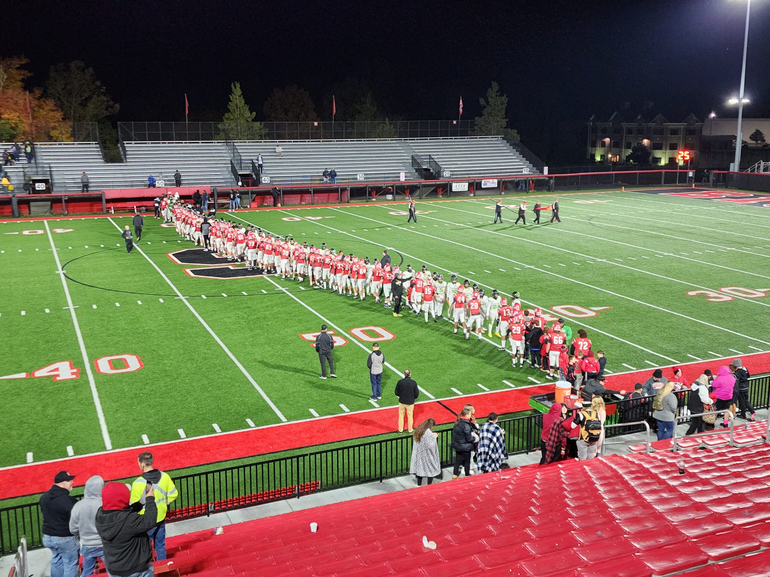 Rock Creek Christian Academy Eagles Quiet Steubenville Big Red Ahead of