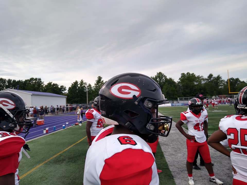 Marion Franklin (OH) High School Mini Football Helmet by T-Mac Sports