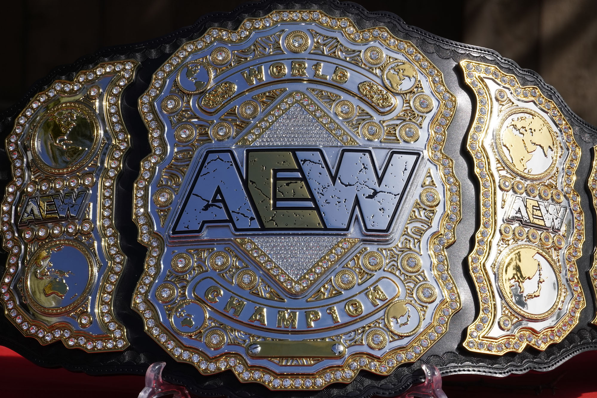 Aew championship store