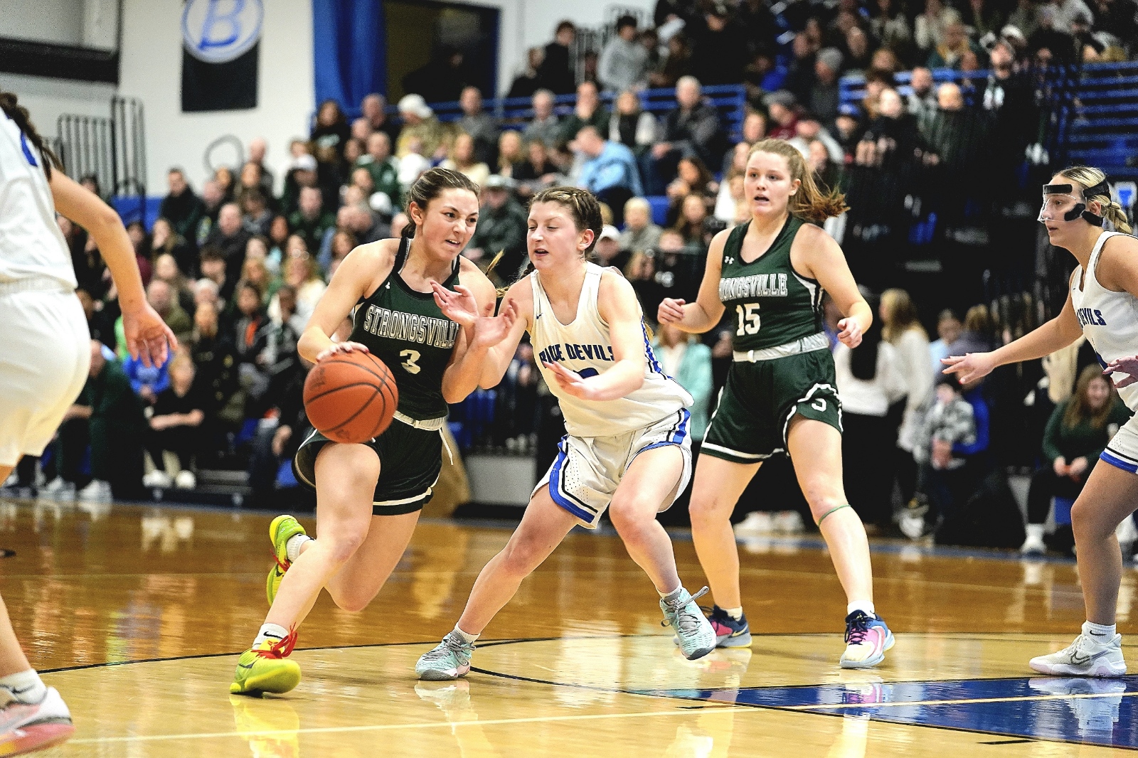 Strongsville Lady Mustangs Take Down Rival Brunswick Blue Devils To ...